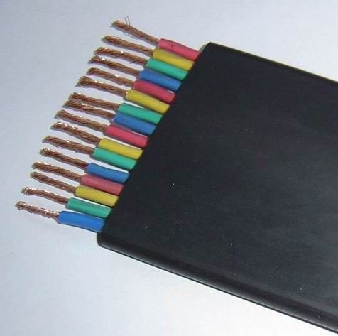 YZB medium flat cable with rubber sheathed