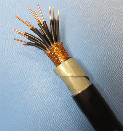 KVVP copper shielded type control cable