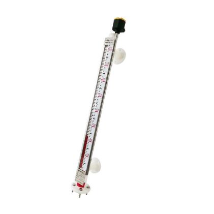 Antiseptic type magnetic flap level gauge