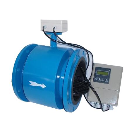 Split type electromagnetic flowmeter