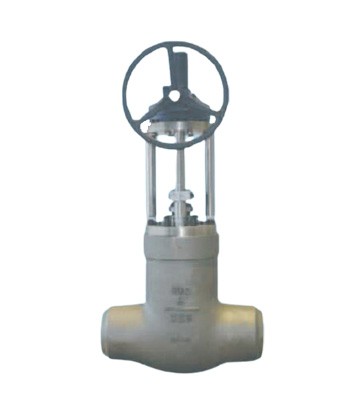 High pressure flat gate valve